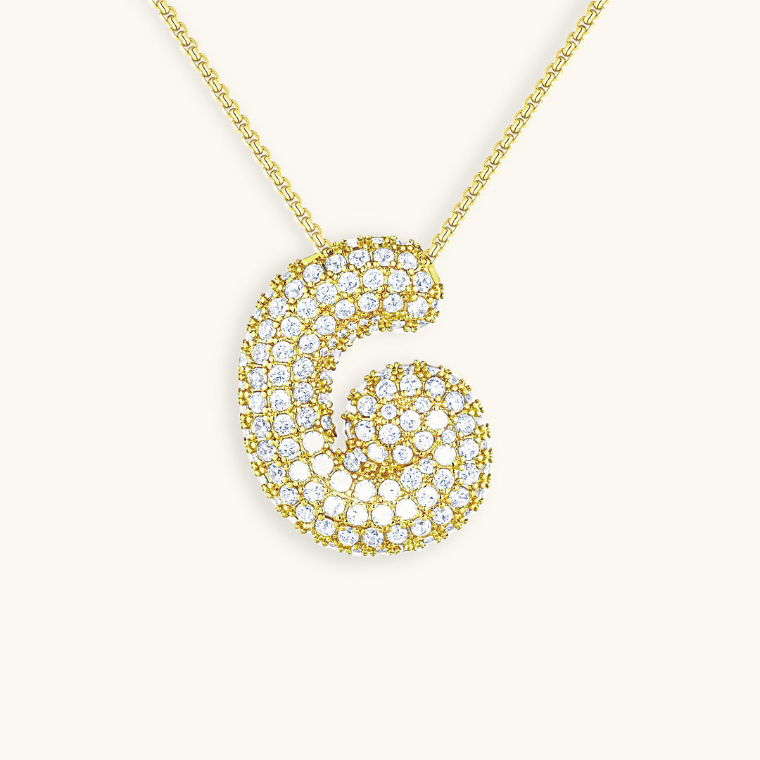Melanie – Double Heart Gold Necklace