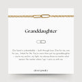 Linked Bracelet for Granddaughter