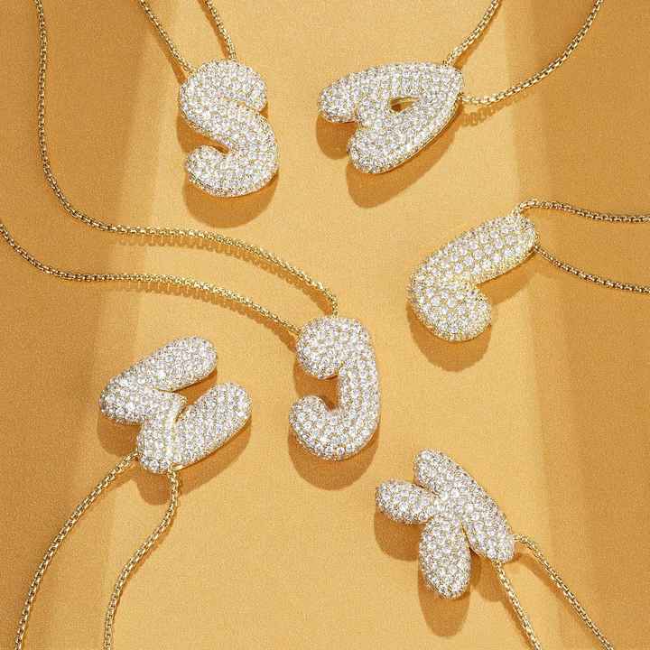 Melanie – Double Heart Gold Necklace