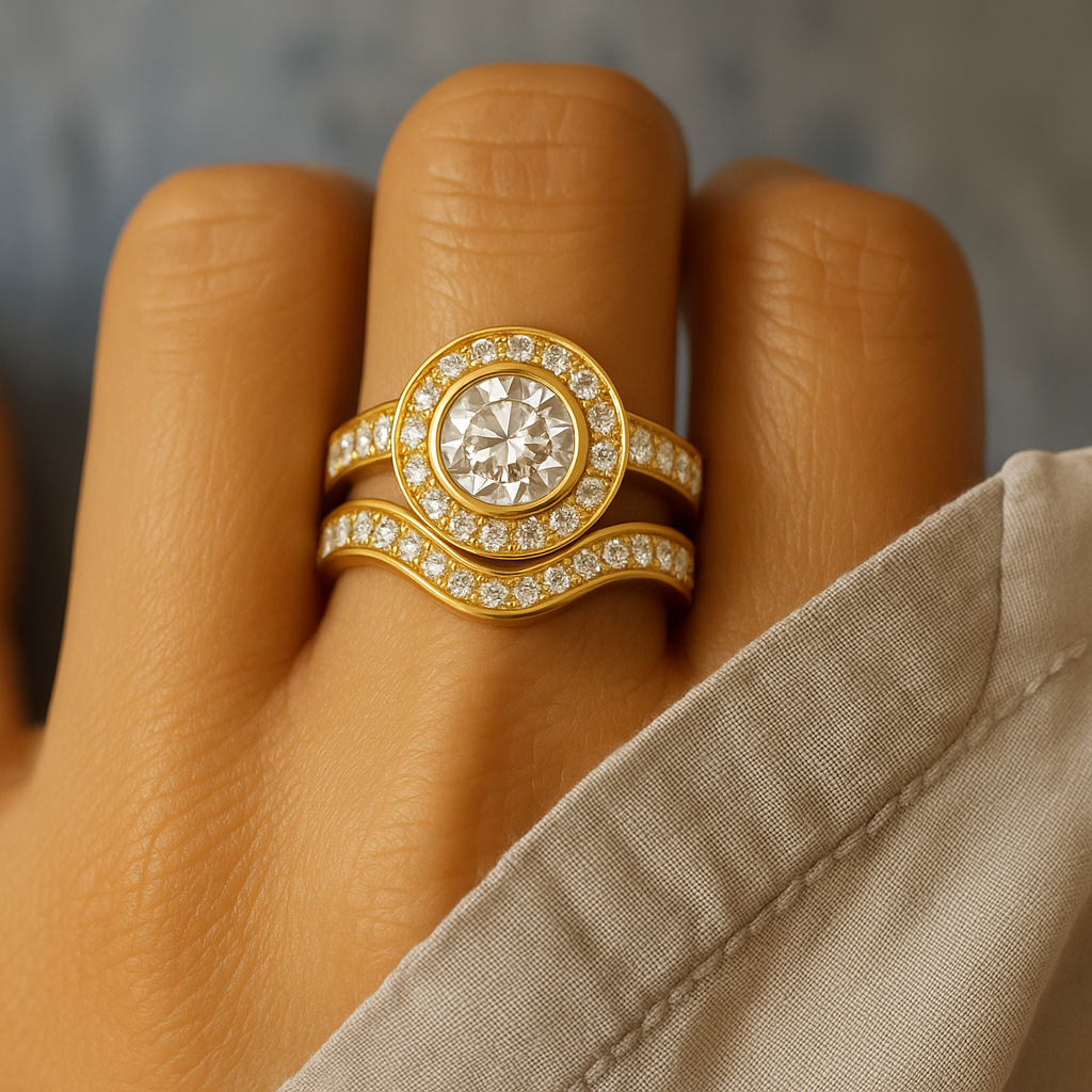 Lena – Retro Gold Ring Collection