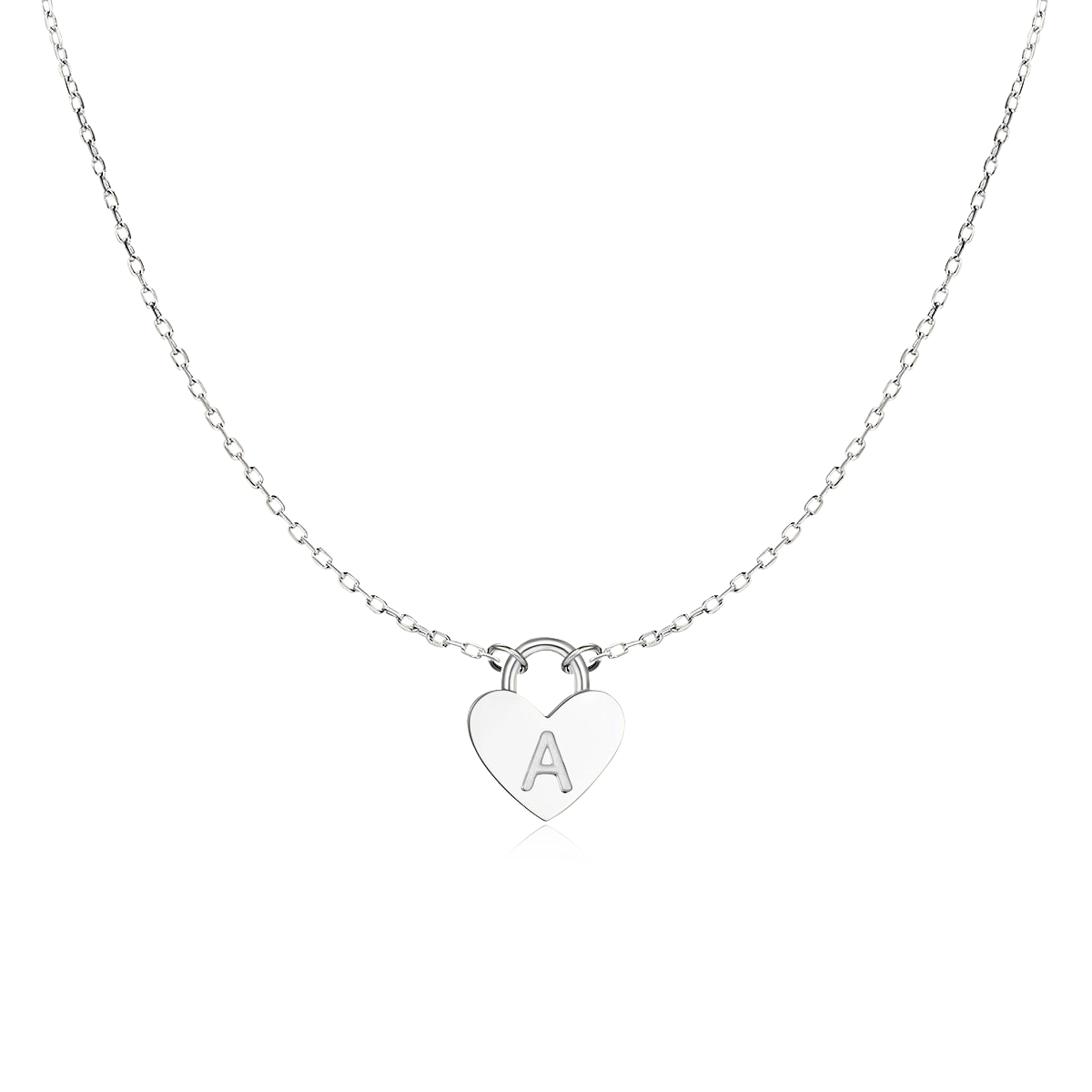 Initial Heart Necklace