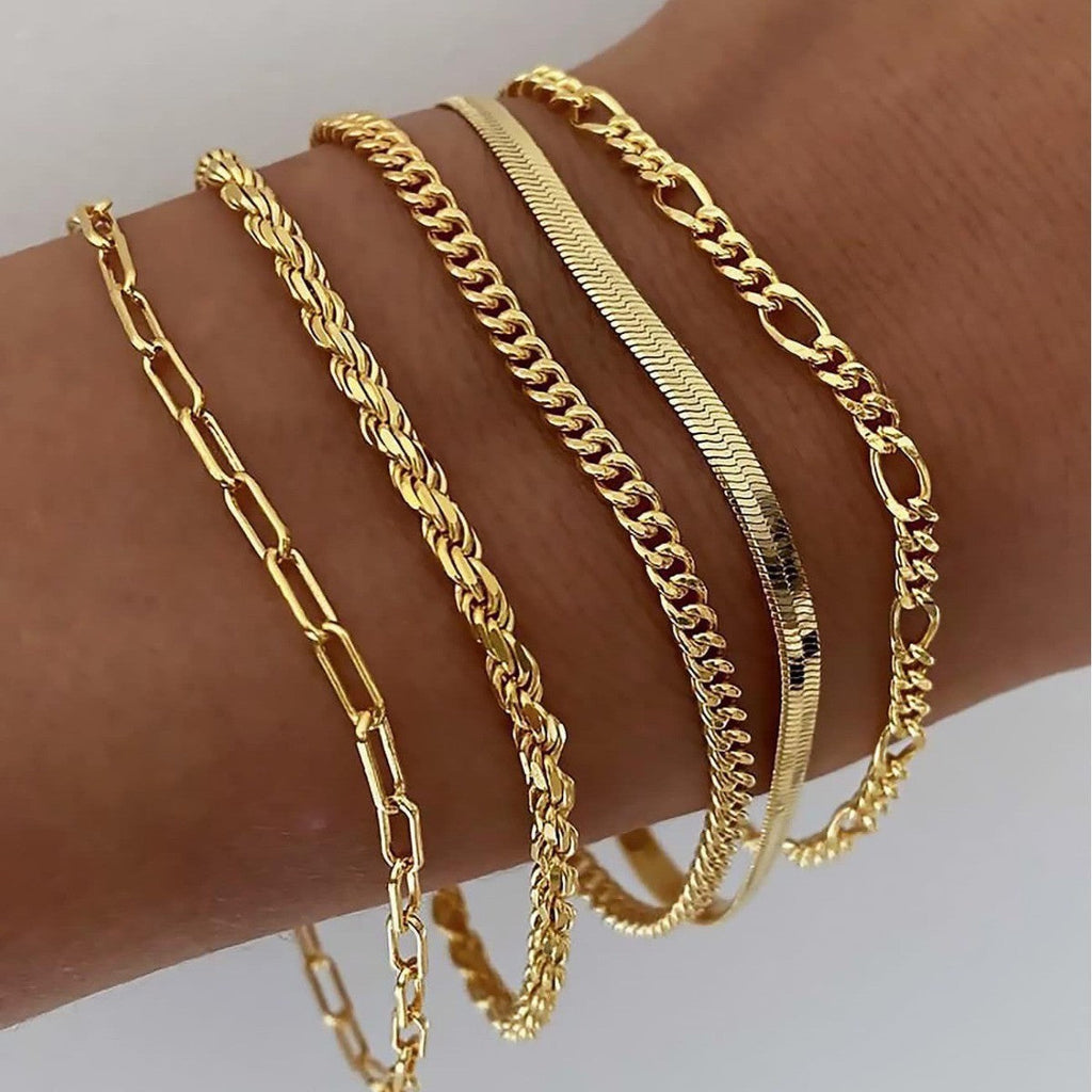 Juna Gold Bracelet Set