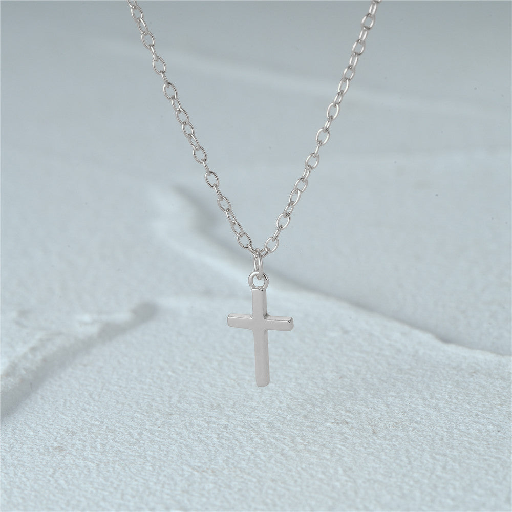 Elina – Double-Strand Silver Necklace with Pendant