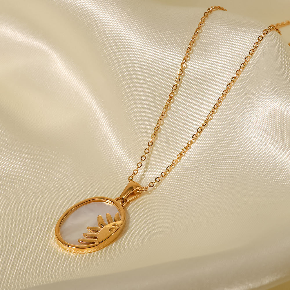 Elisabeth – Gold Necklace Featuring Delicate Symbolic Pendants