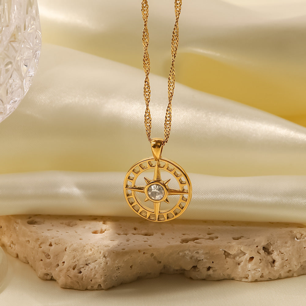 Elisabeth – Gold Necklace Featuring Delicate Symbolic Pendants