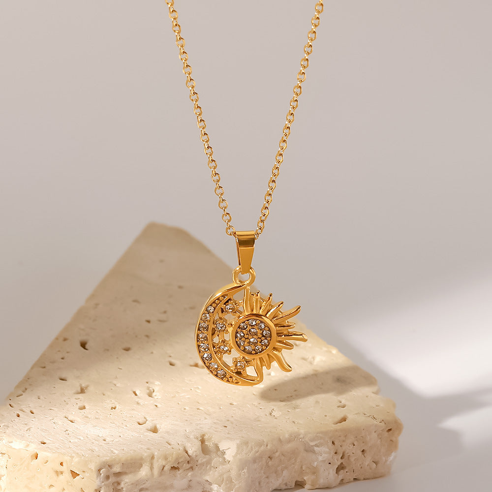 Elisabeth – Gold Necklace Featuring Delicate Symbolic Pendants