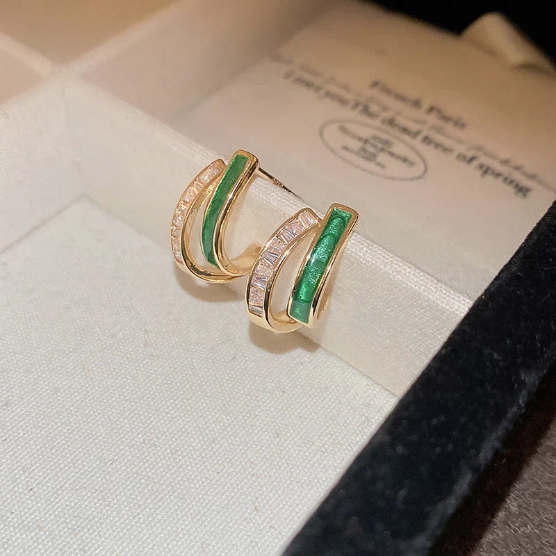 Chloé Leaf-Inspired Earrings