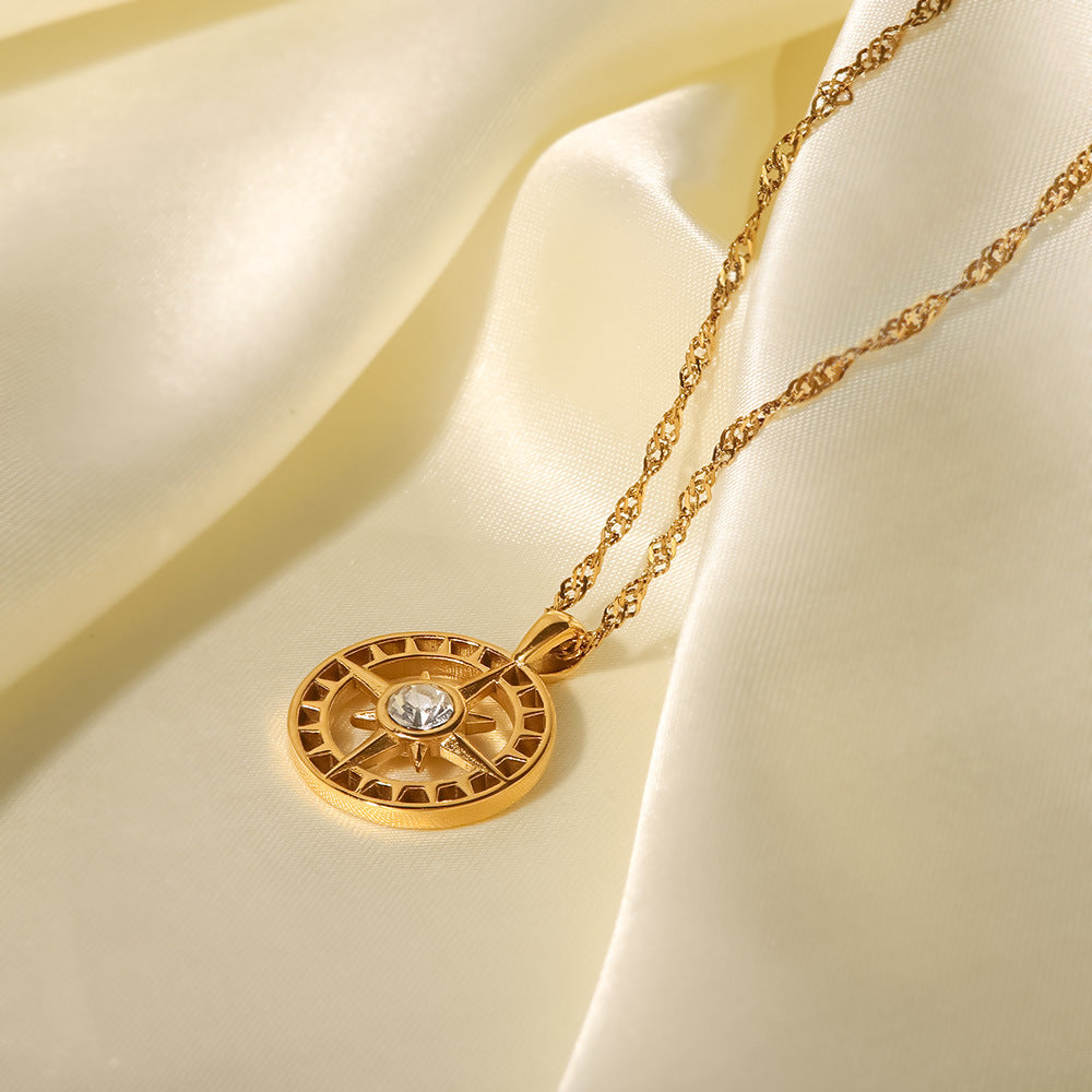 Elisabeth – Gold Necklace Featuring Delicate Symbolic Pendants
