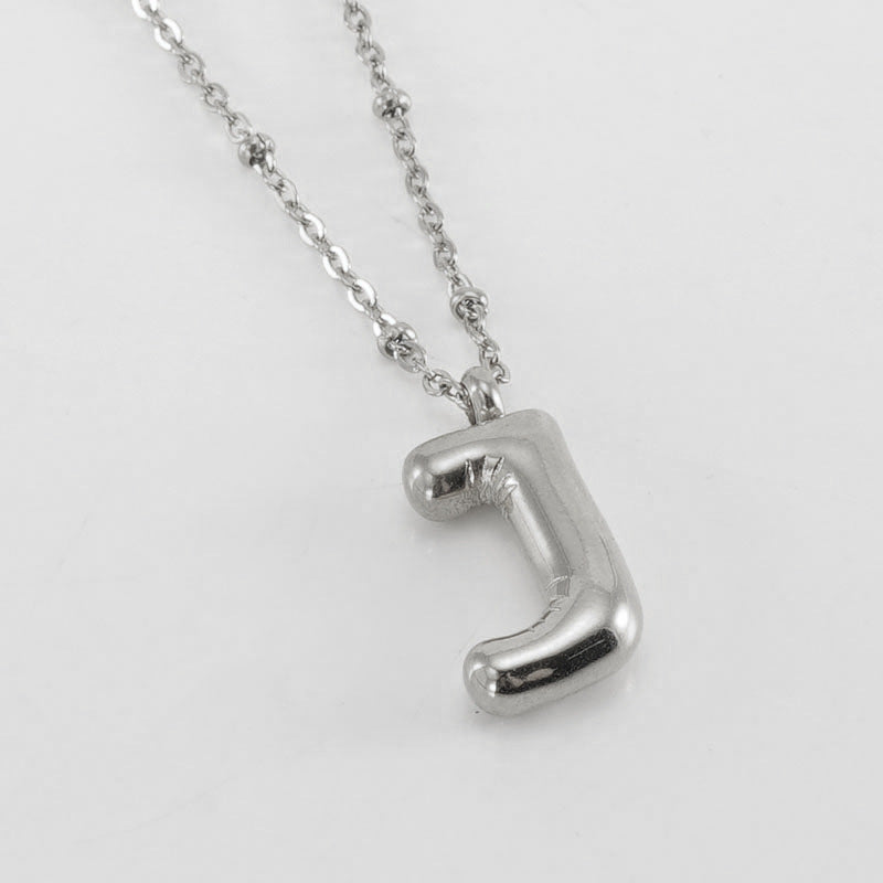Irena – Gold Initial Charm Necklace