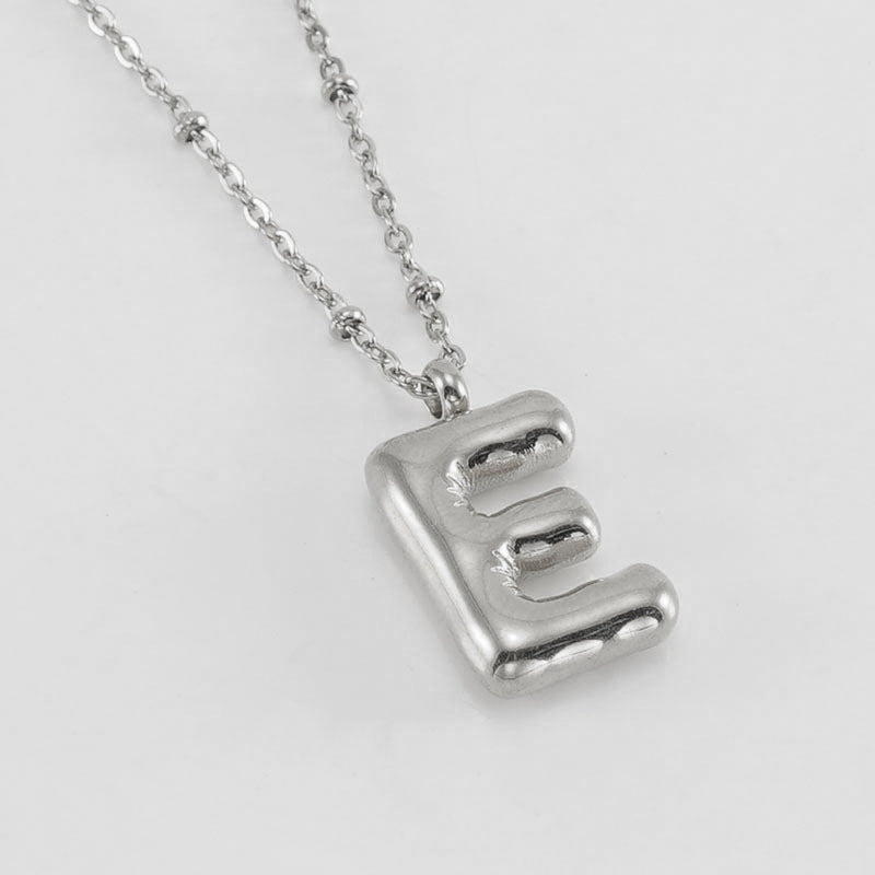 Irena – Gold Initial Charm Necklace