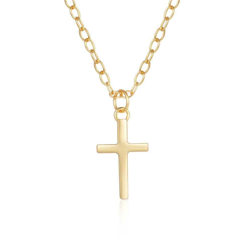 Elena – Double Silver Pendant Necklace