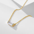 Livia – Silver Necklace Featuring a Delicate Pendant