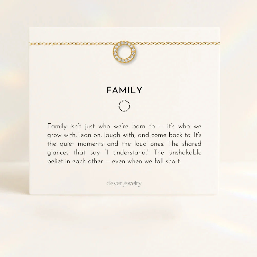Personalized Family Pendant Necklace