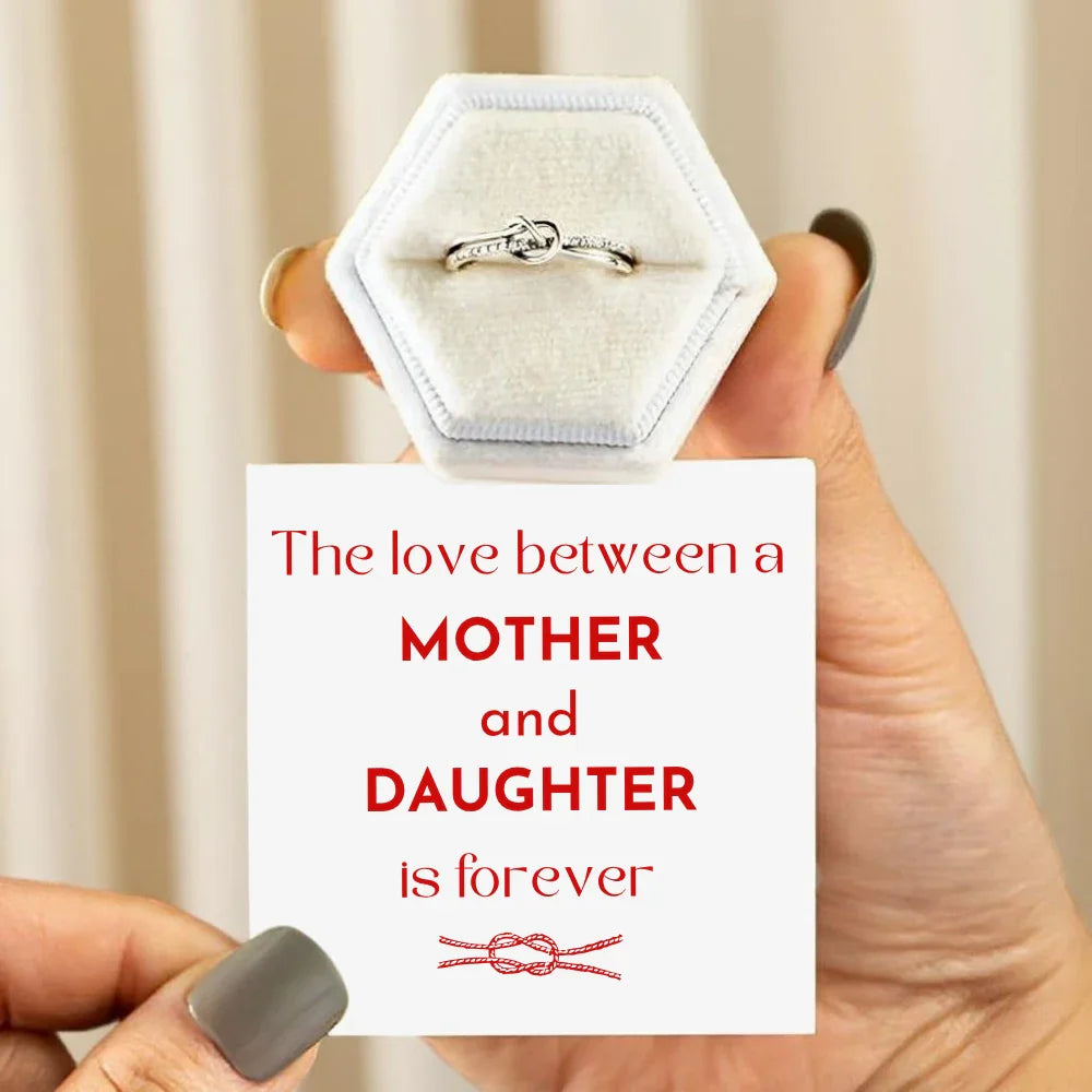 Forever Connected Mother & Daughter Ring