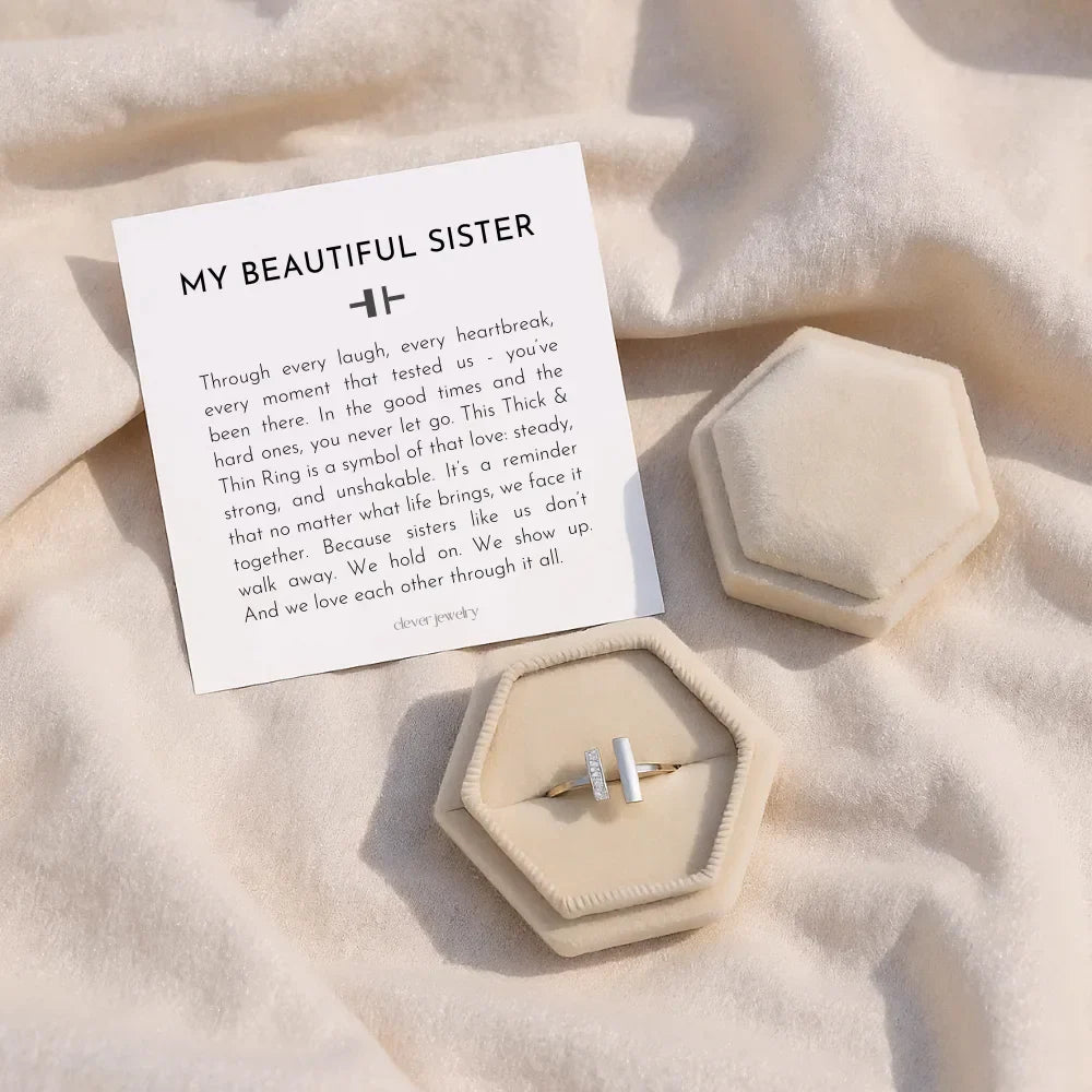 To My Sister - Durable Bond Ring