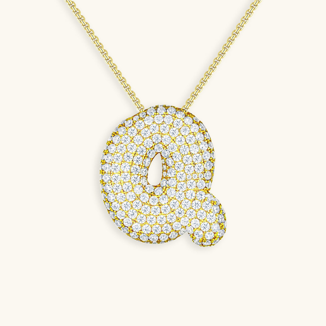 Melanie – Double Heart Gold Necklace