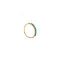 Turquoise Baguette Raki Ring