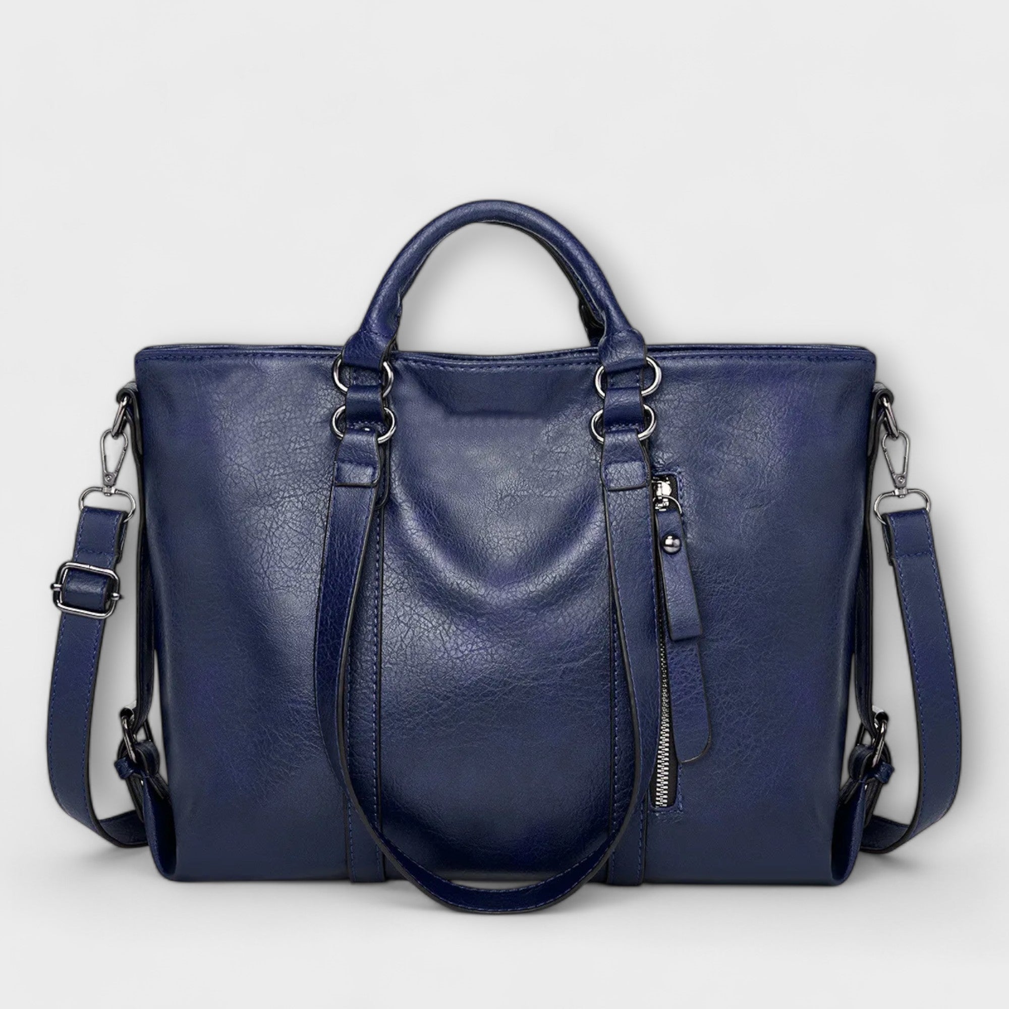 Olivia - Oversized Leather Tote