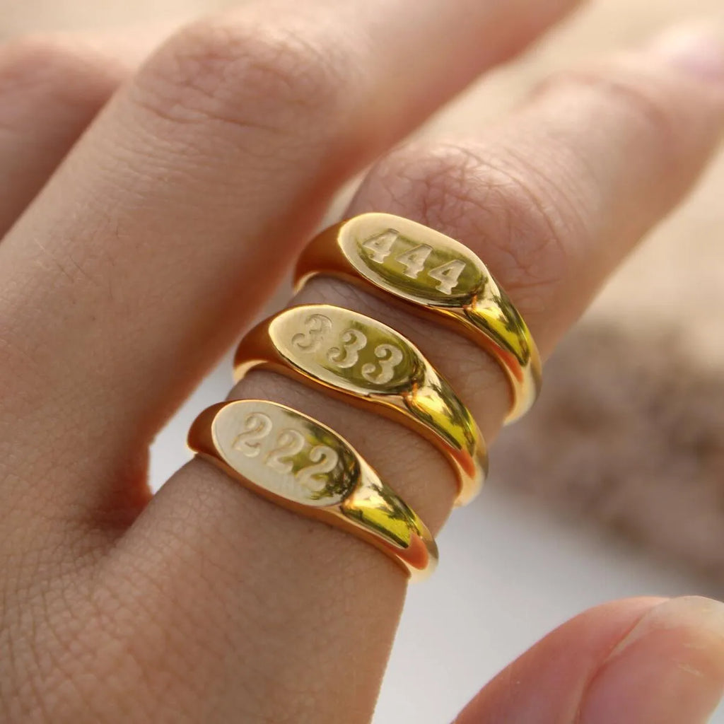Angelika Angel Number Ring