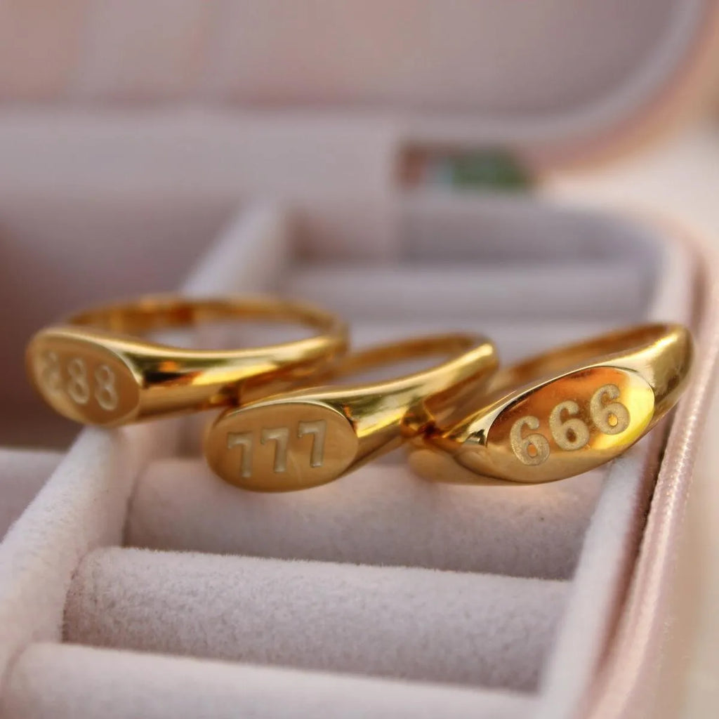 Angelika Angel Number Ring