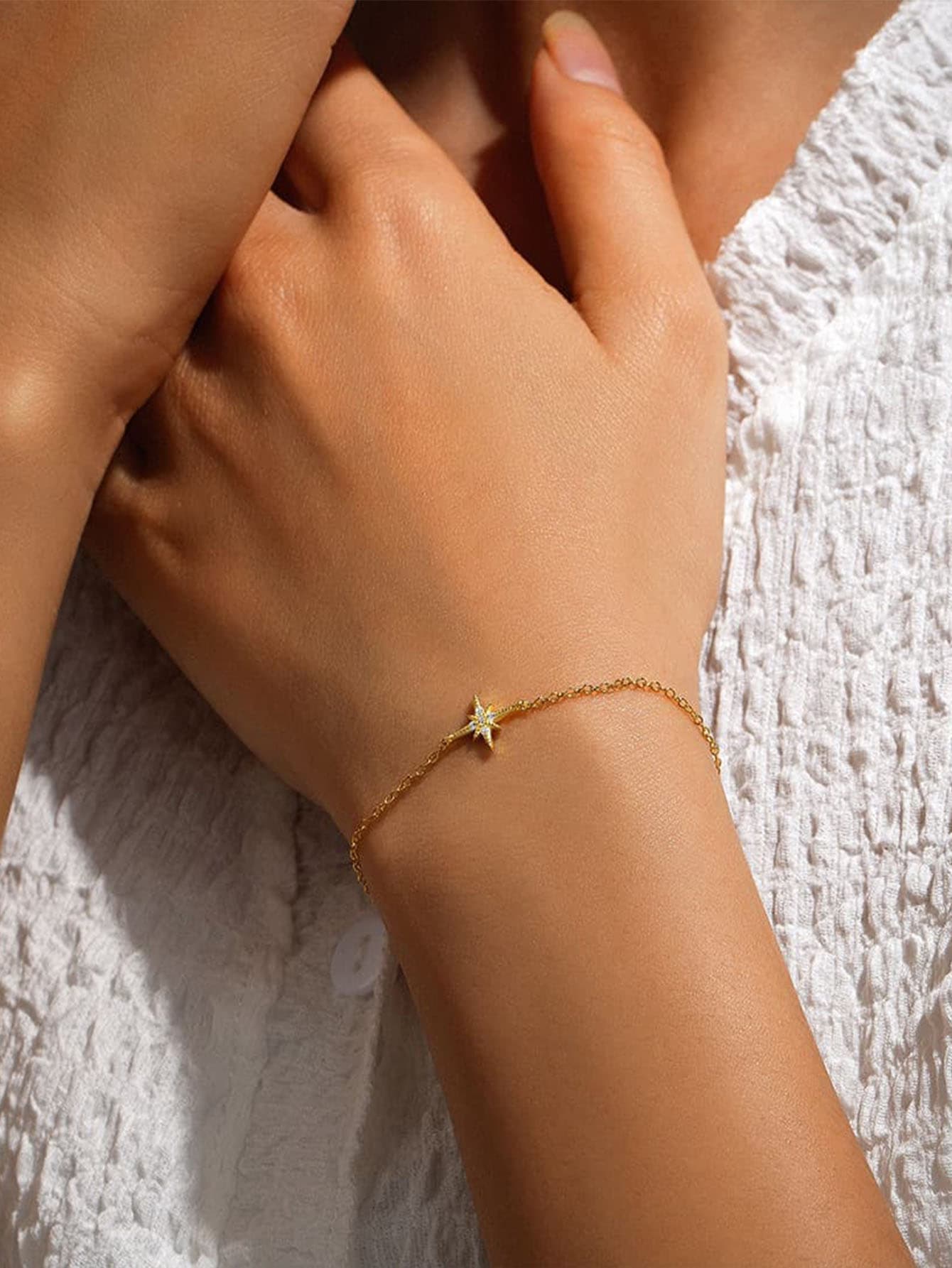 Miriam – Delicate Silver Bracelet with a Slim Chain