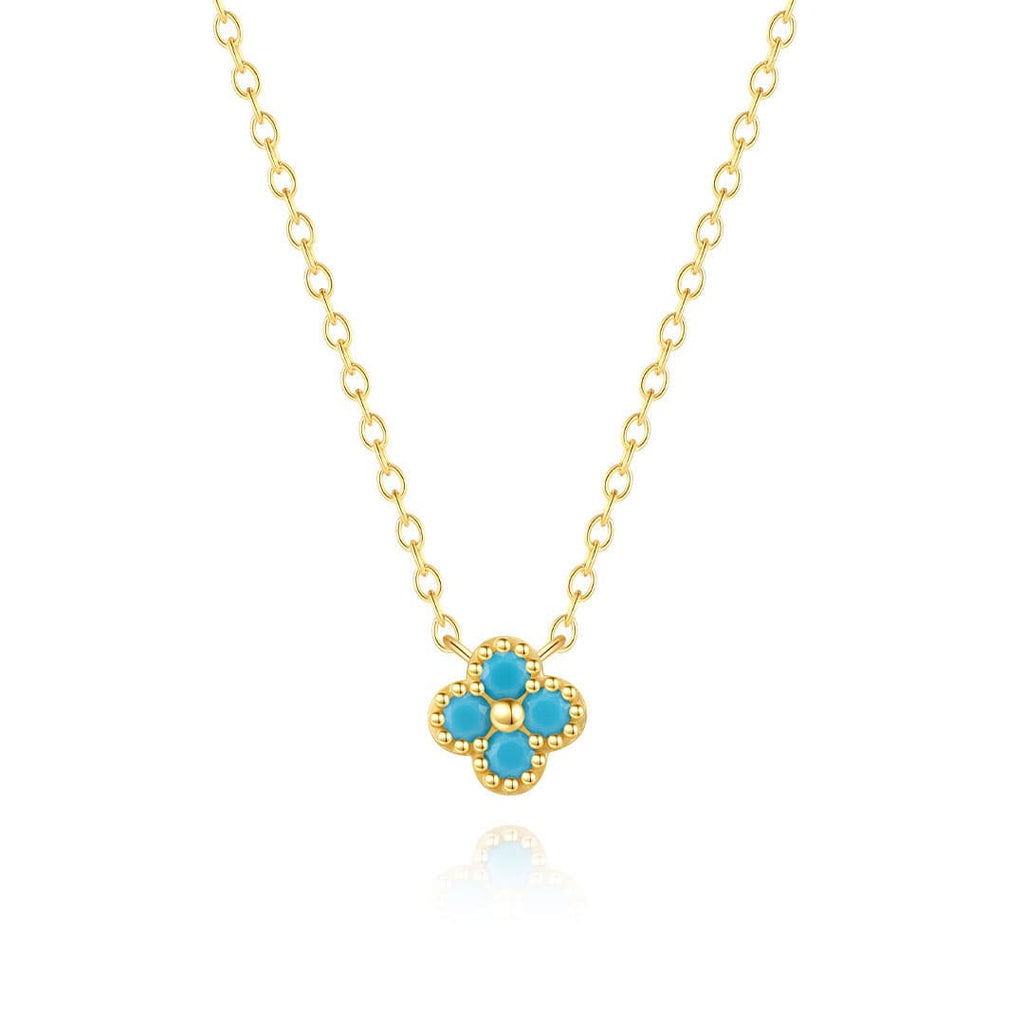 Marlena – Geometric Detail Short Silver Necklace