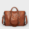 Olivia - Oversized Leather Tote