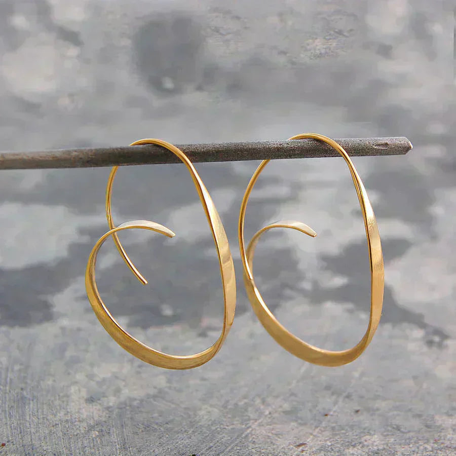 Joyful Spiral Earrings