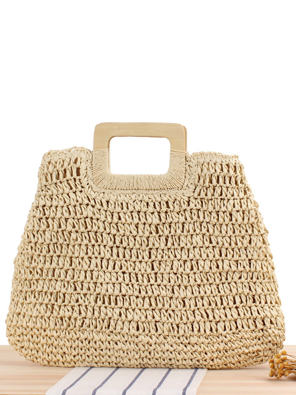 Tulum Evening Straw Tote