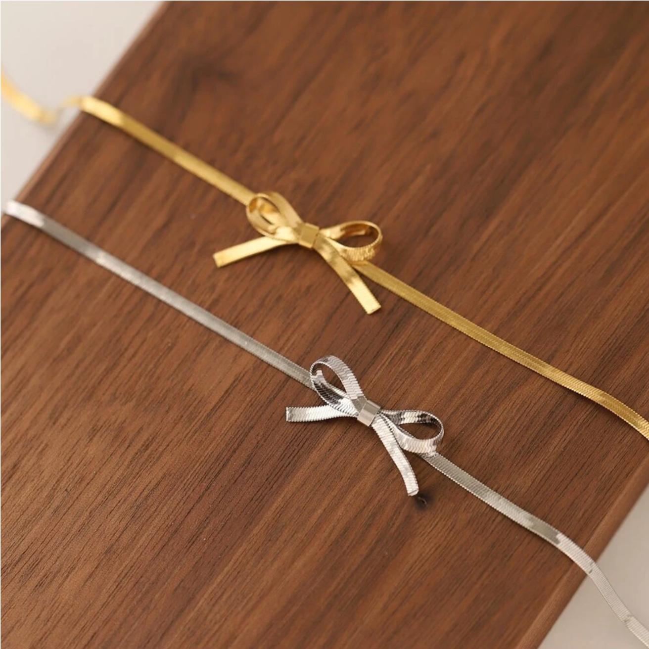 Rebecca - Initial Pendant Gold Necklace
