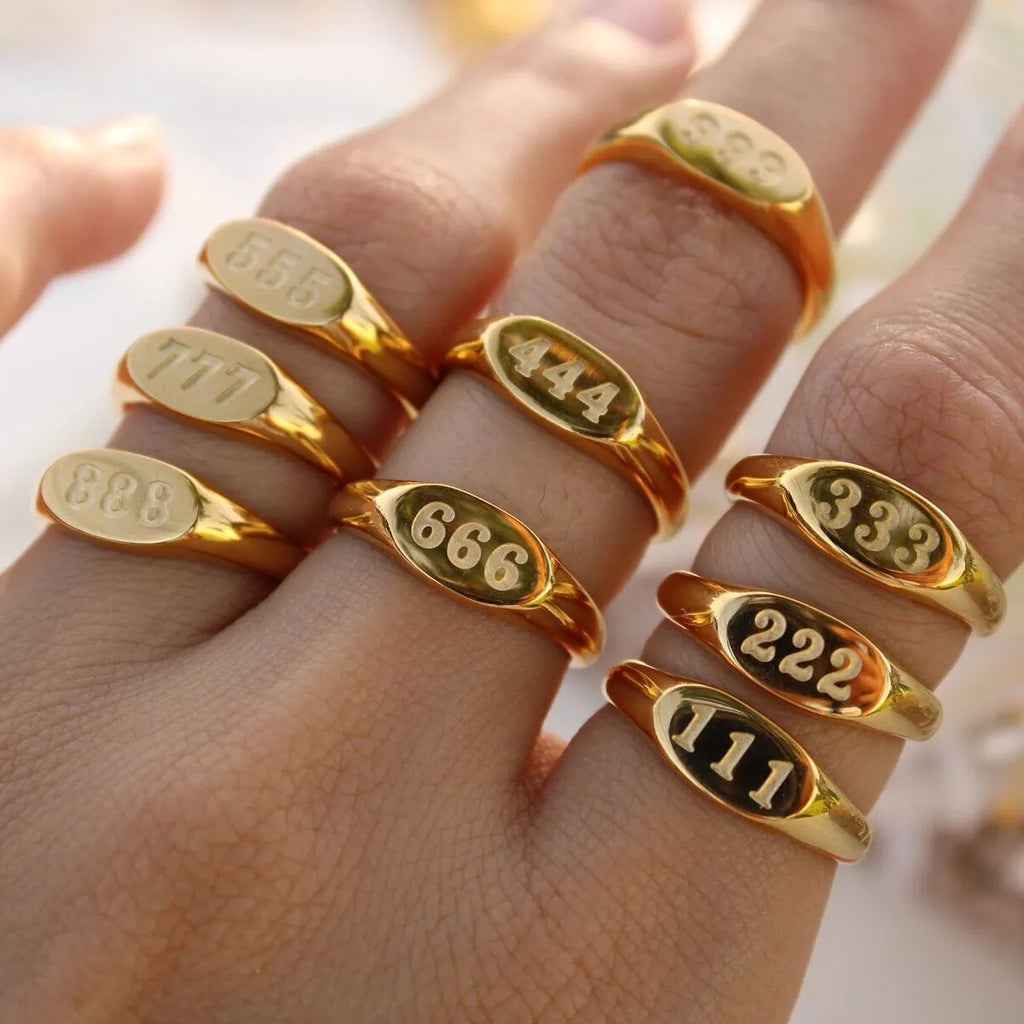 Angelika Angel Number Ring