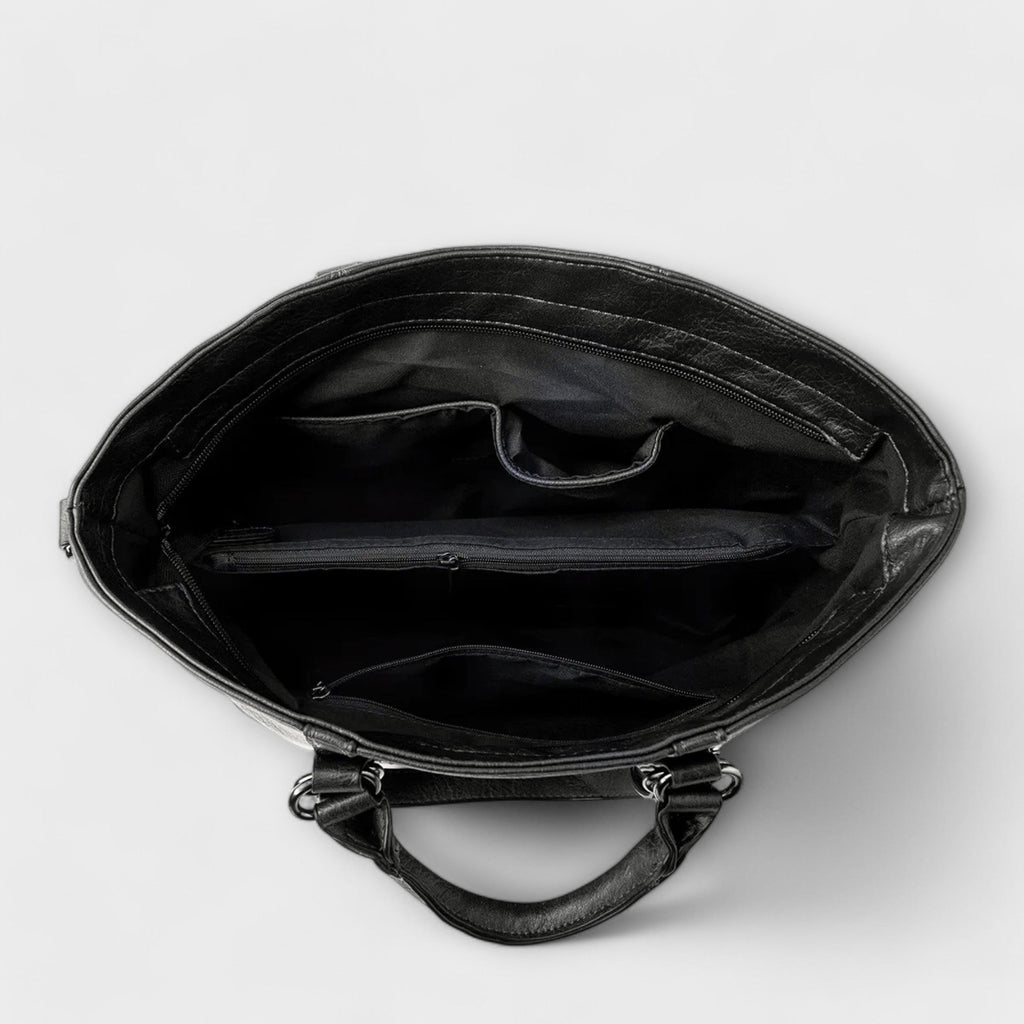 Olivia - Oversized Leather Tote
