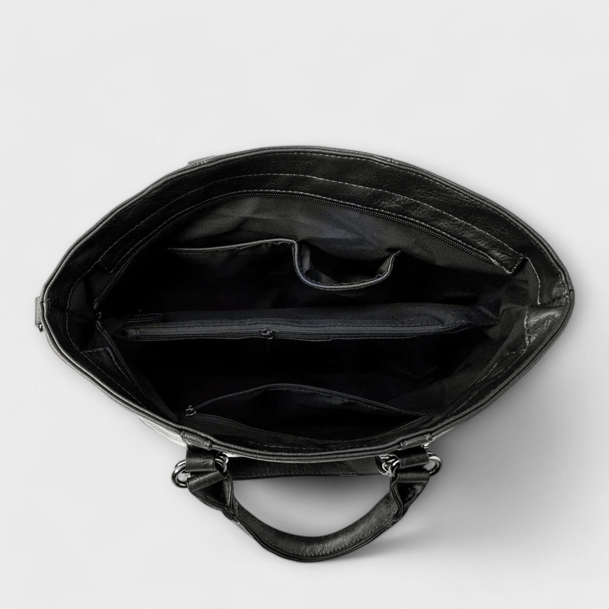 Olivia - Oversized Leather Tote