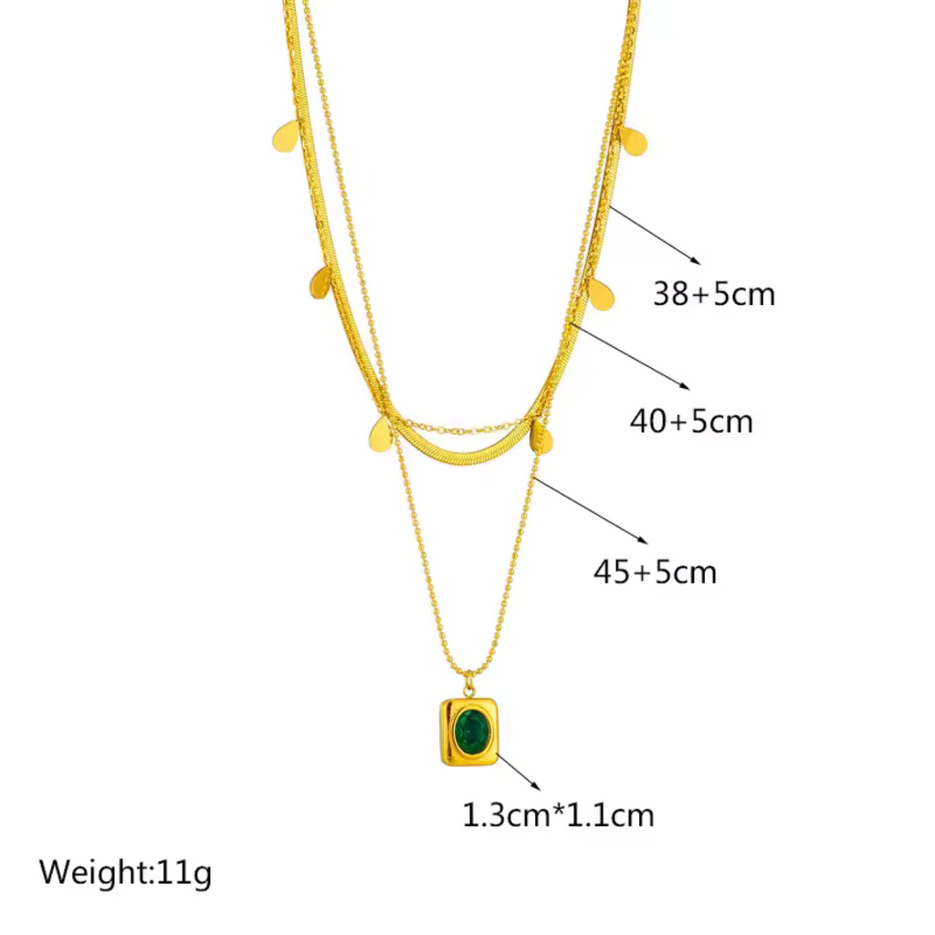 Virelle Necklace Set by Serenna