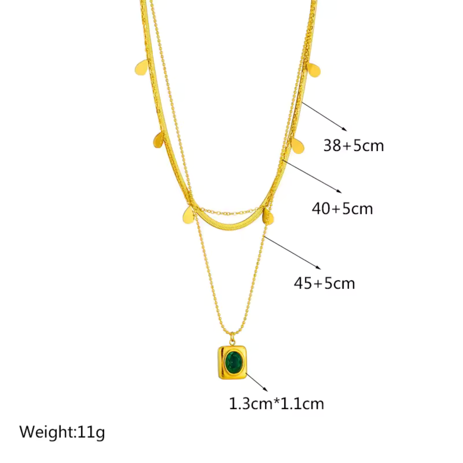 Virelle Necklace Set by Serenna