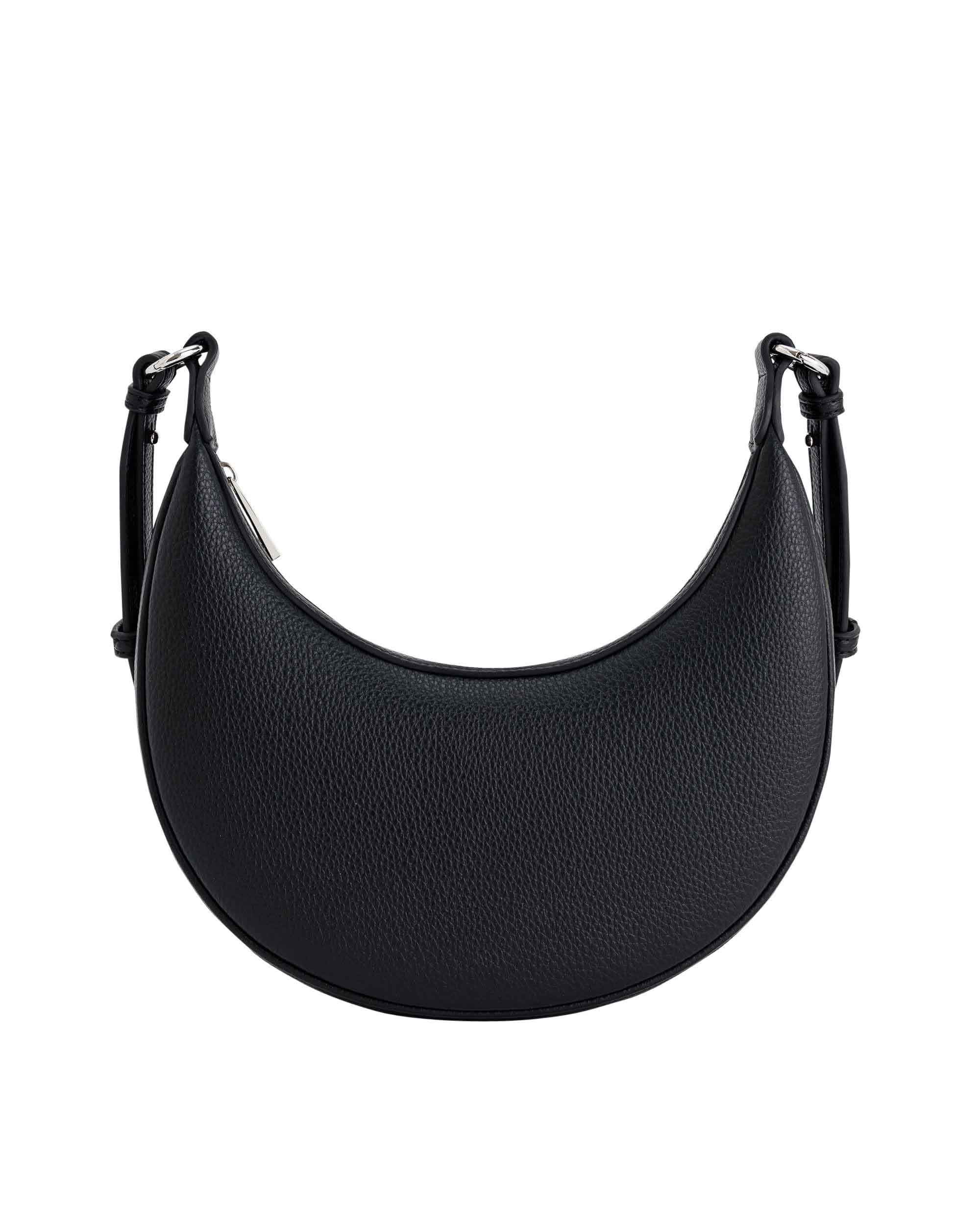 Crescent-Shaped Shoulder Bag