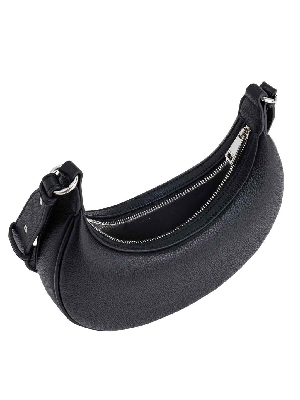 Crescent-Shaped Shoulder Bag