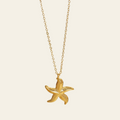 Francesca – Star Pendant Gold Necklace