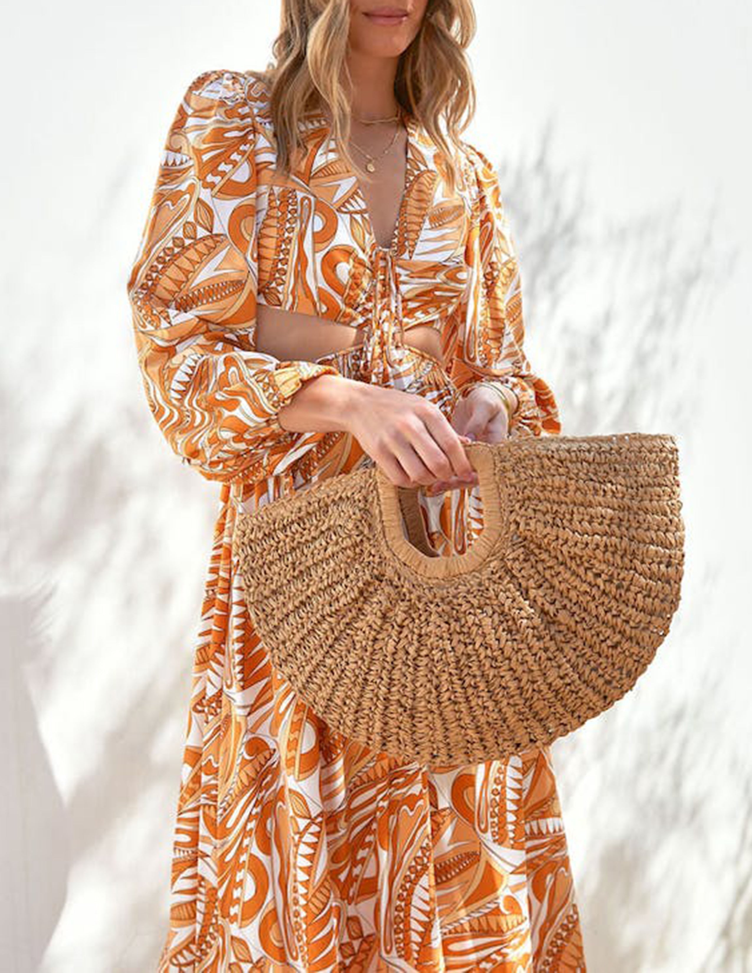 Eco-Friendly Straw Tote