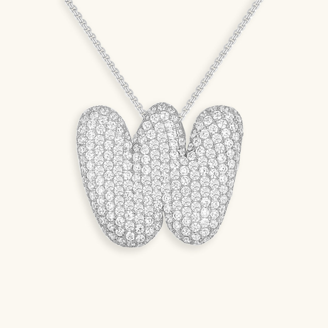 Melanie – Double Heart Gold Necklace