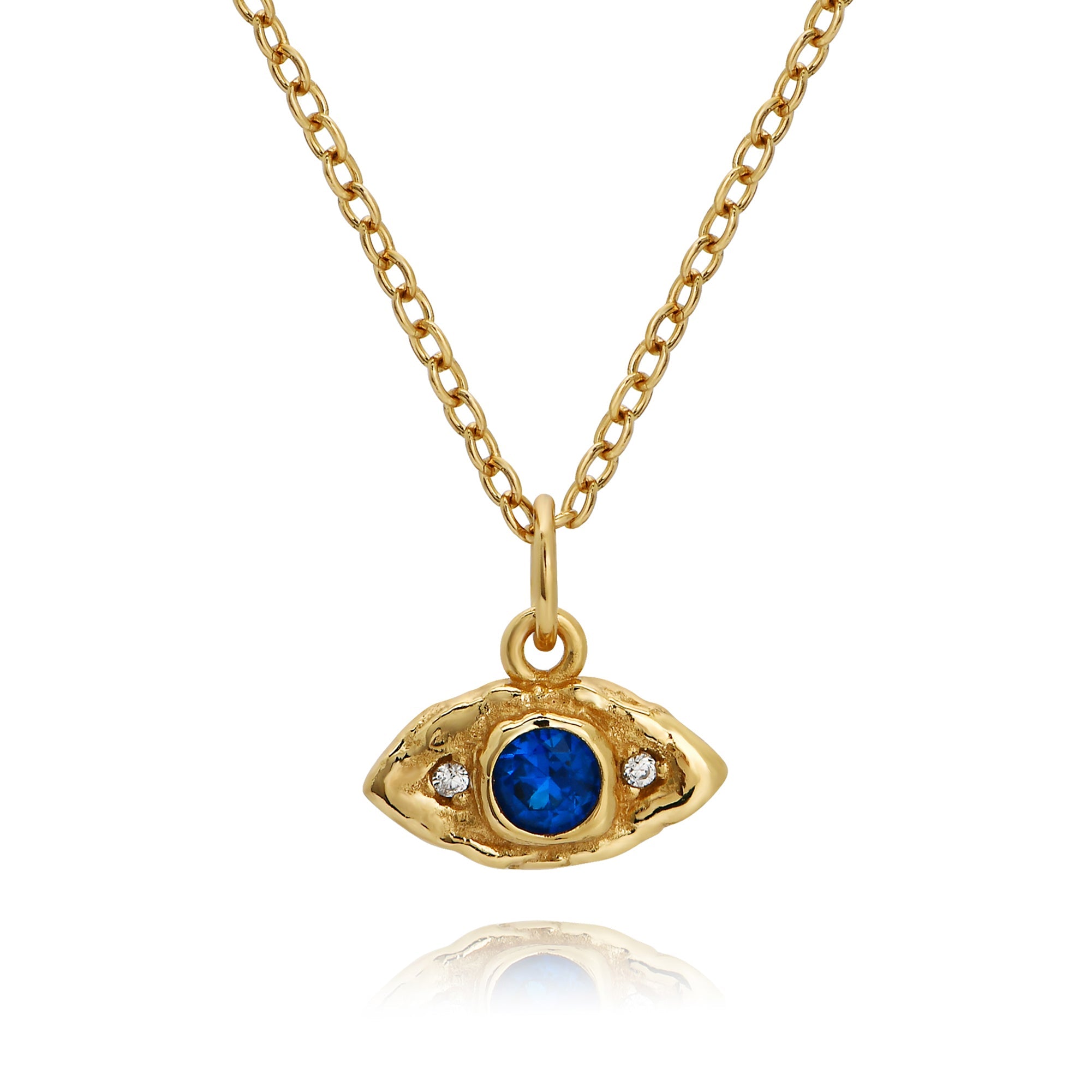 Evil Eye Necklace (Gold)