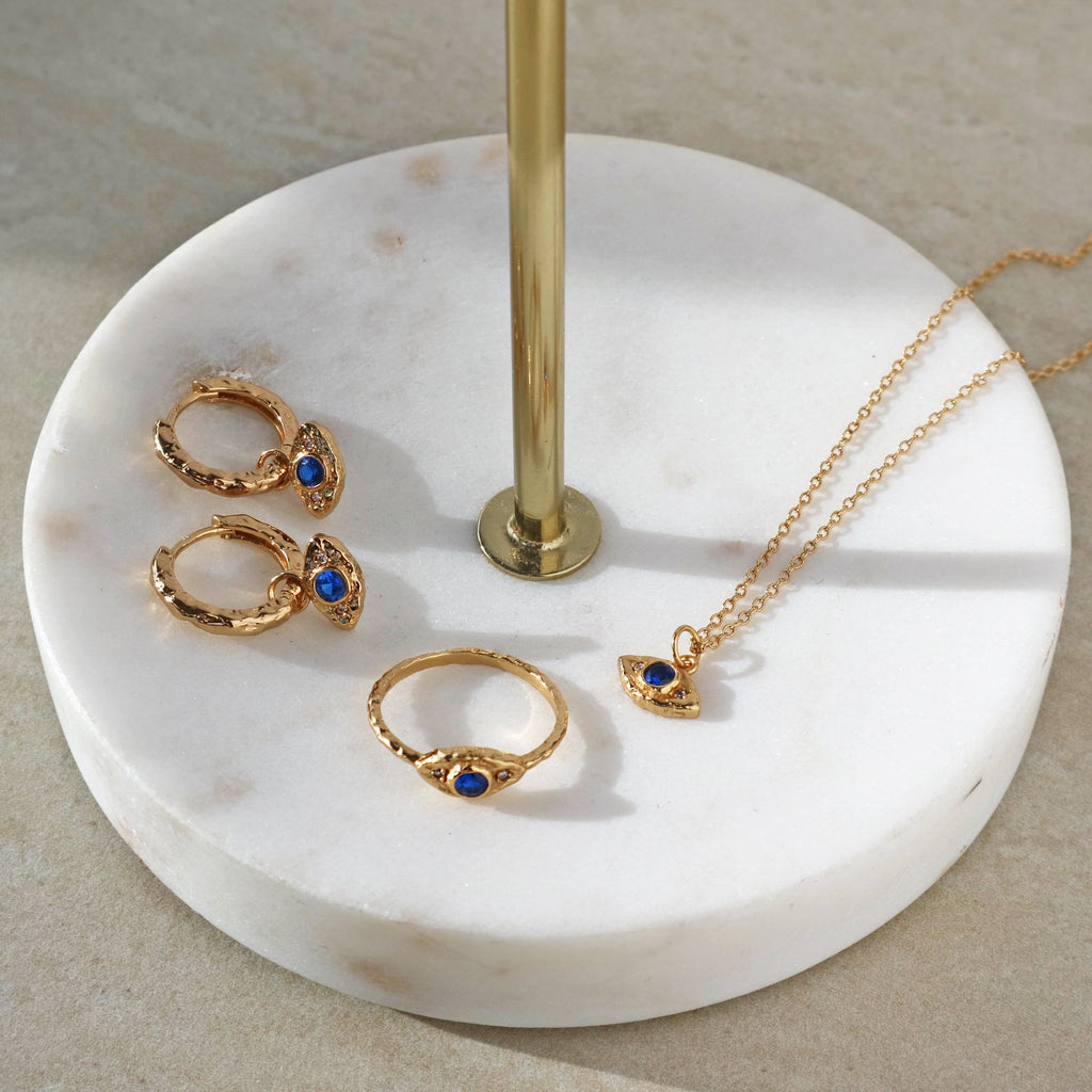 Evil Eye Necklace (Gold)