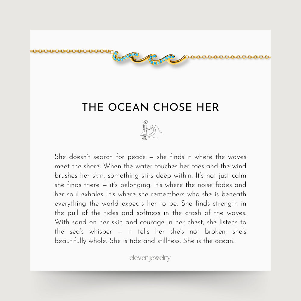 Bracelet Chosen by the Ocean