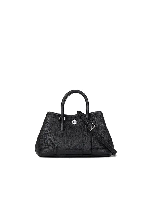 2025 Sleek Leather Vertical Tote Crossbody Bag