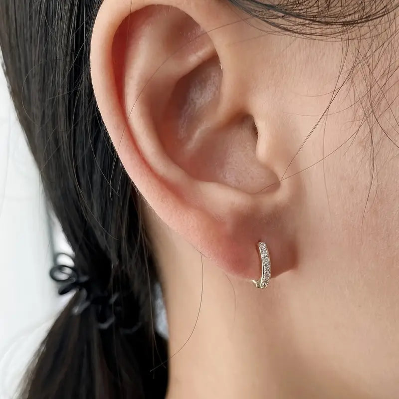 Gold Drop Earrings with Coastal Inspiration