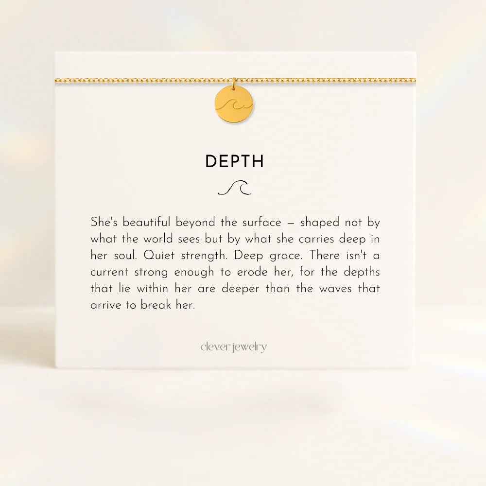 Layered Depth Pendant Necklace
