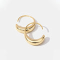 Susanne – Textured Gold Earrings