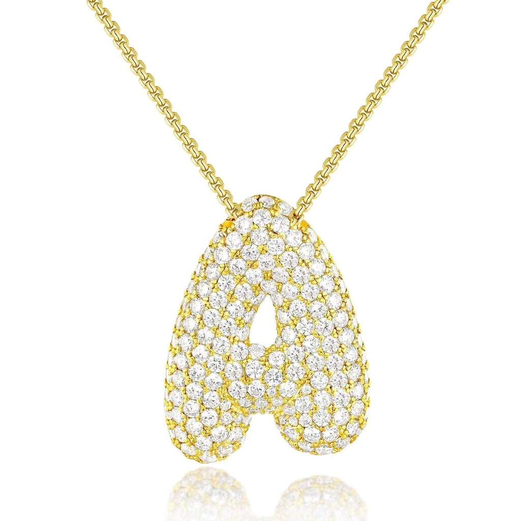 Melanie – Double Heart Gold Necklace