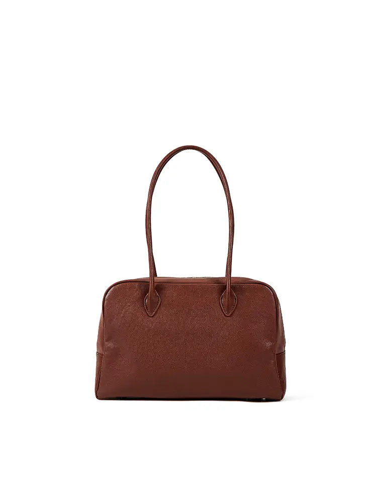 Vegetable-Tanned Leather Toast Box Bag