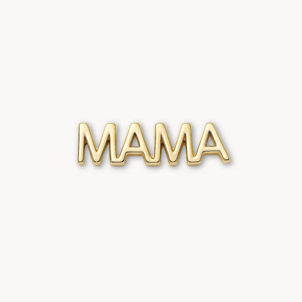 Mom's Heart Charm